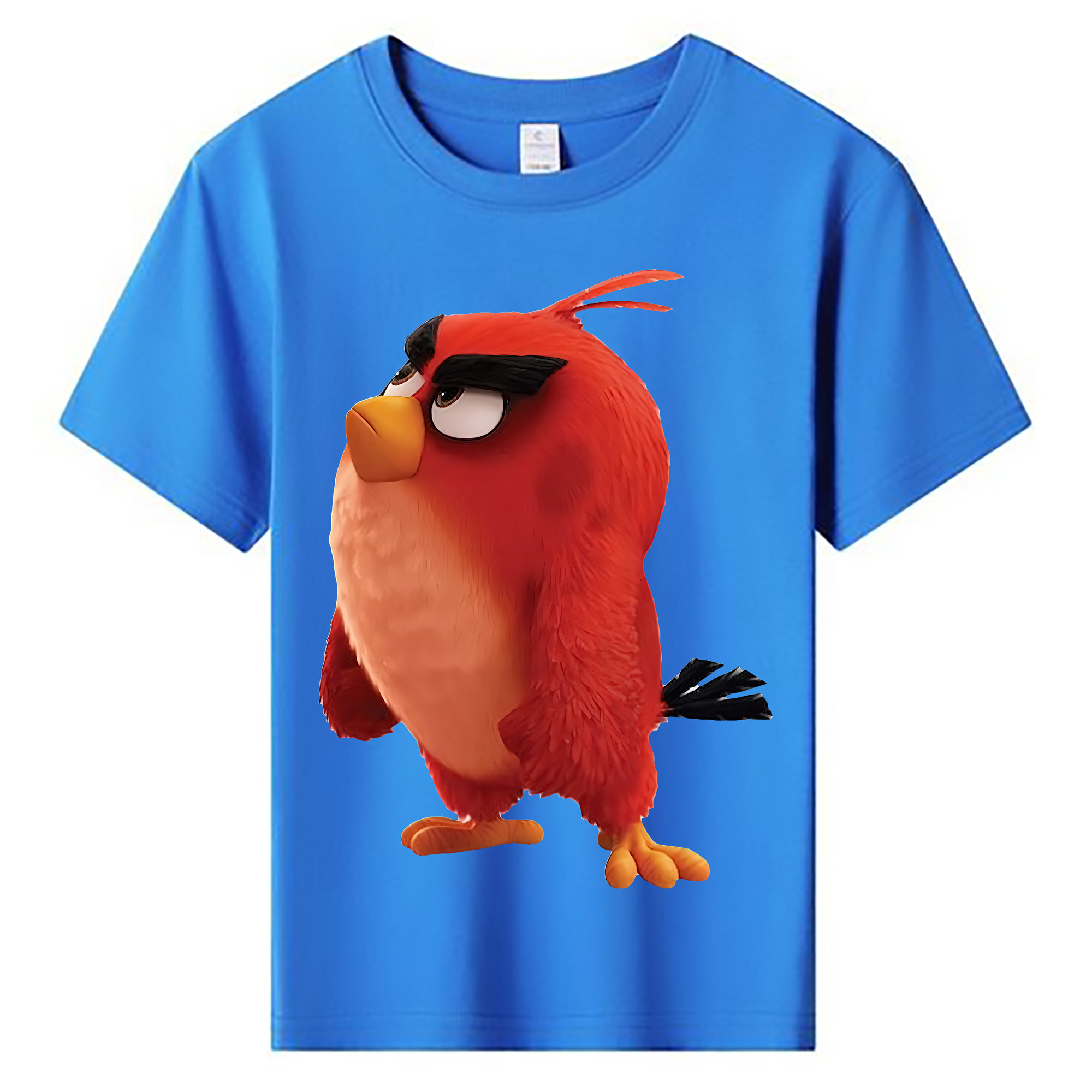（画像用） Angry Birds アングリーバード 綿100％キッズTシャツ（フロントプリント）